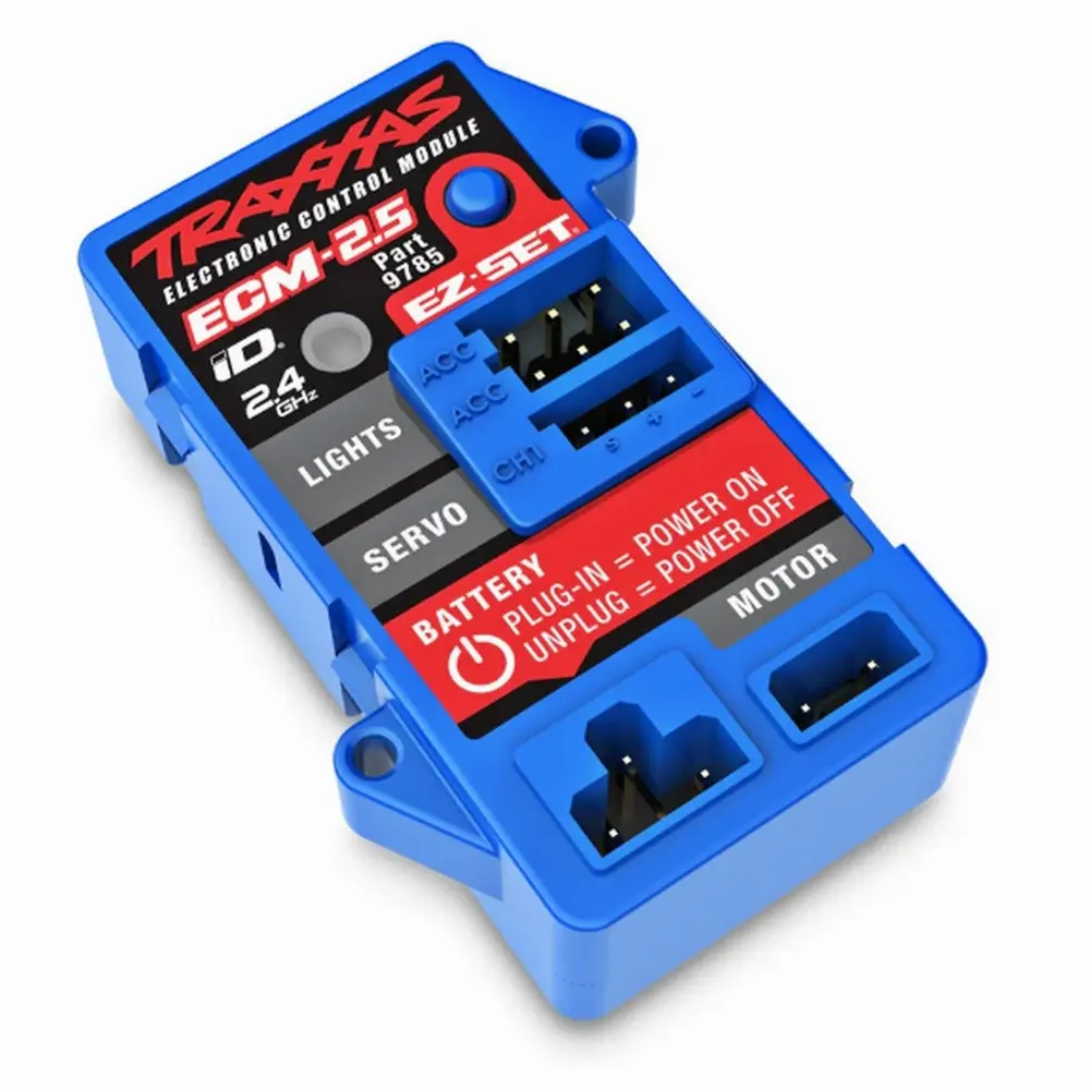 Module 2 en 1 ECM-2.5 TRX-4M | Traxxas 9785